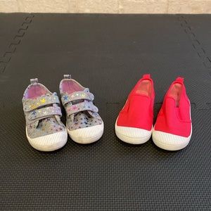 Lot of 2 Cat and Jack shoes